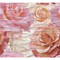  CERSANIT Wave Roses 440x400 Rose WA2F452DT