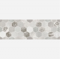 Декор  Lasselsberger Ceramics Гексацемент 600х200  геометрия 1664-0197