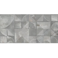 Плитка настенная AZORI  Opale Grey Struttura 630x315