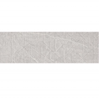 Плитка настенная Meissen Keramik Grey Blanket рельеф мятая бумага серый 890х290  14699