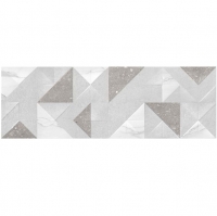 Плитка настенная Gracia Ceramica Origami grey wall 03 900х300