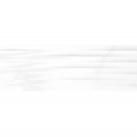 Плитка настенная Meissen Keramik Elegance белый полосы рельеф 750х250 11922