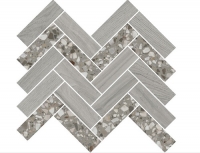 Декор KERAMA MARAZZI Монтиони мозаичный серый 340х355 T042/SG5267