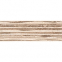 Плитка настенная Laparet Polaris бежевый рельеф 600х200 17-10-11-492